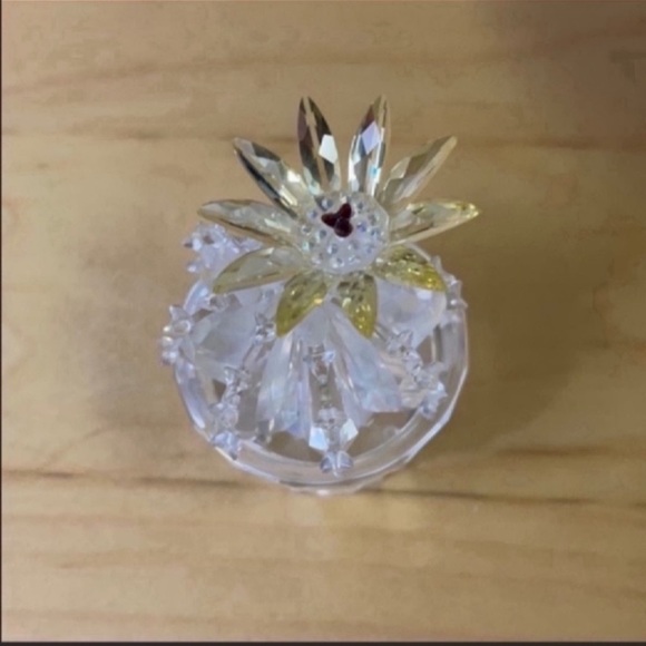 Swarovski Crystal Flowering Cactus Figurine - Picture 4 of 13